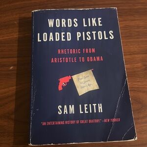 words like loaded pistols by sam leith paperback book